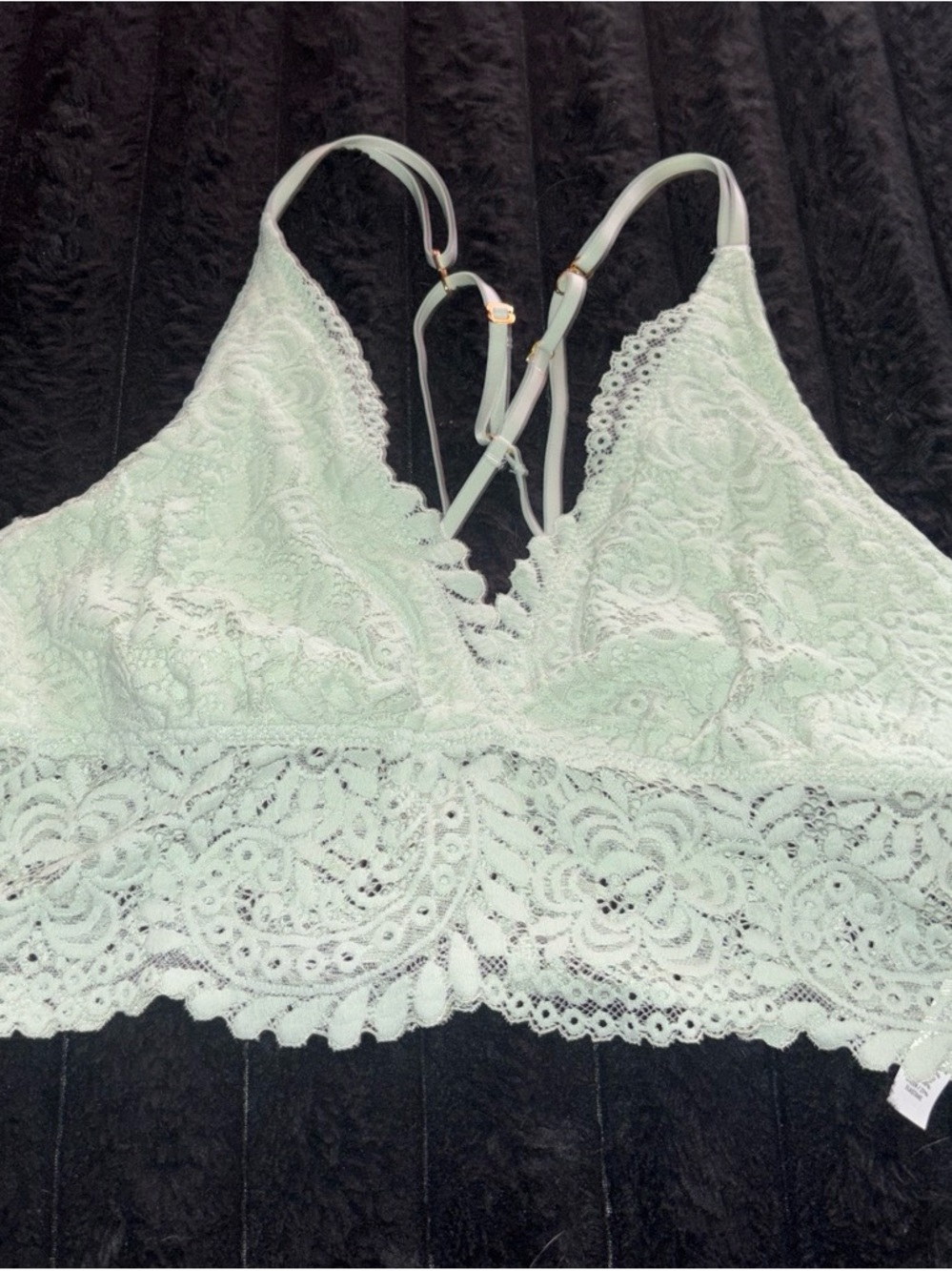 Aerie Lace Bralette - Mint Green